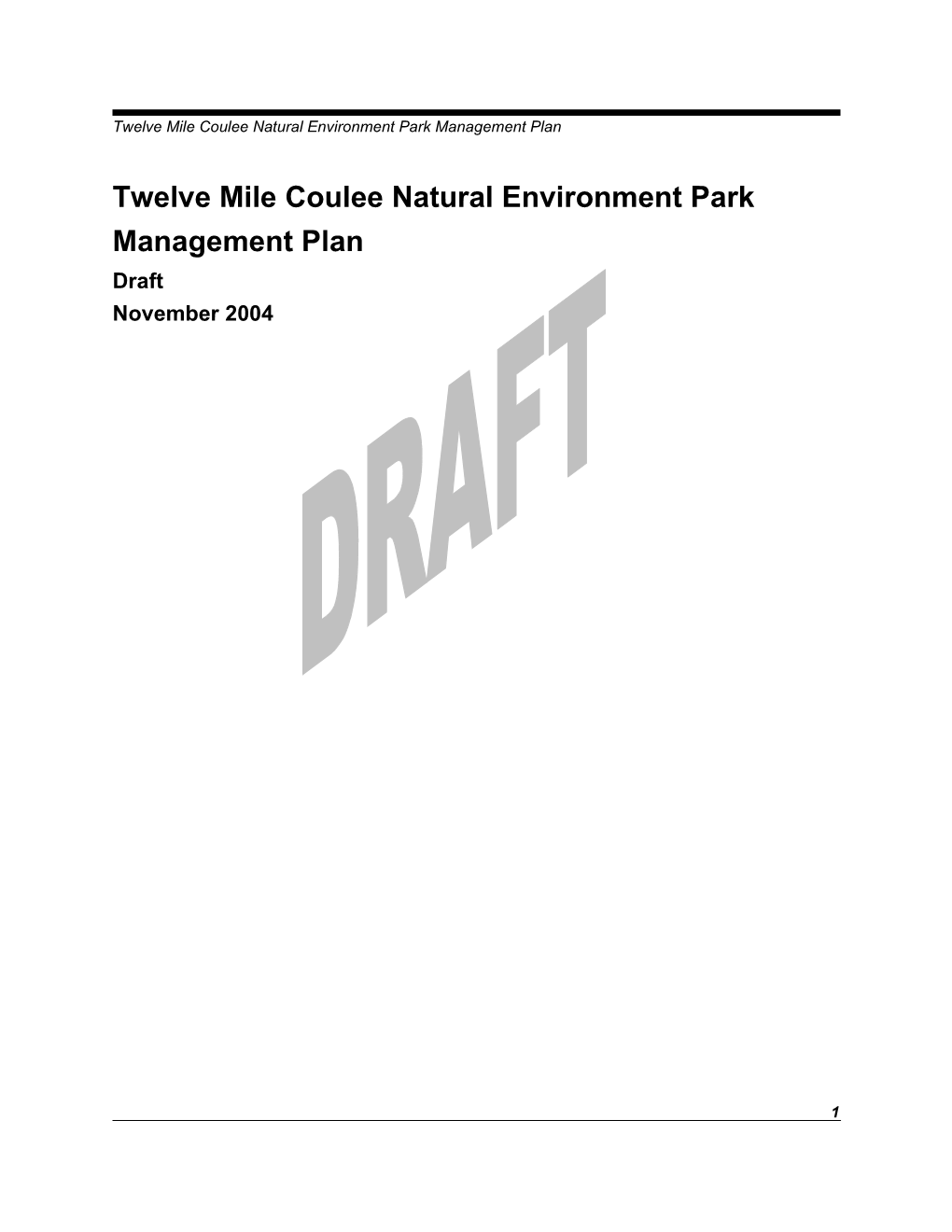 Bowmont Natural Environment Park Management Plan