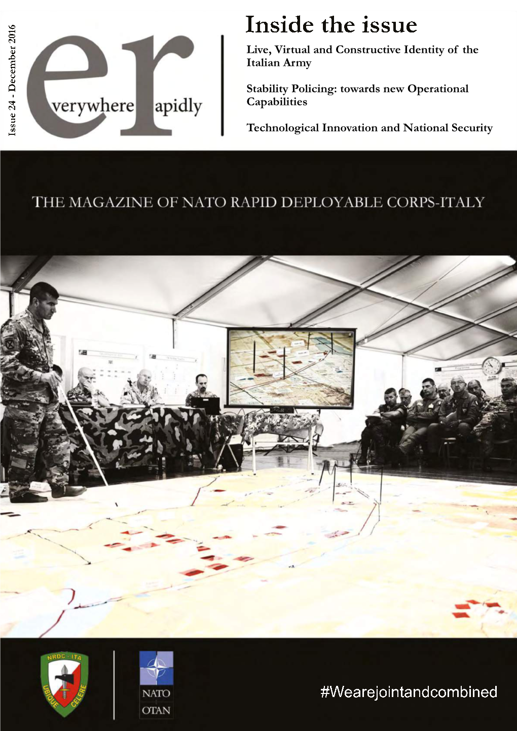 Live, Virtual and Constructive Identity of the Italian Army Stability Policing