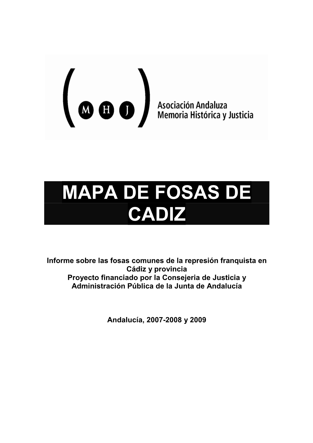 Mapa Fosas Cadiz Maquetado Sin Informantes