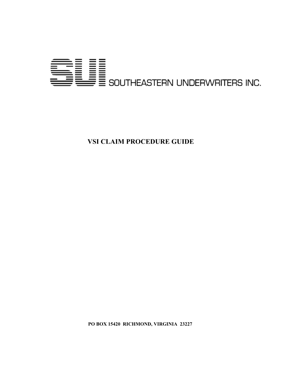 Sui Southeastern Underwriters Inc