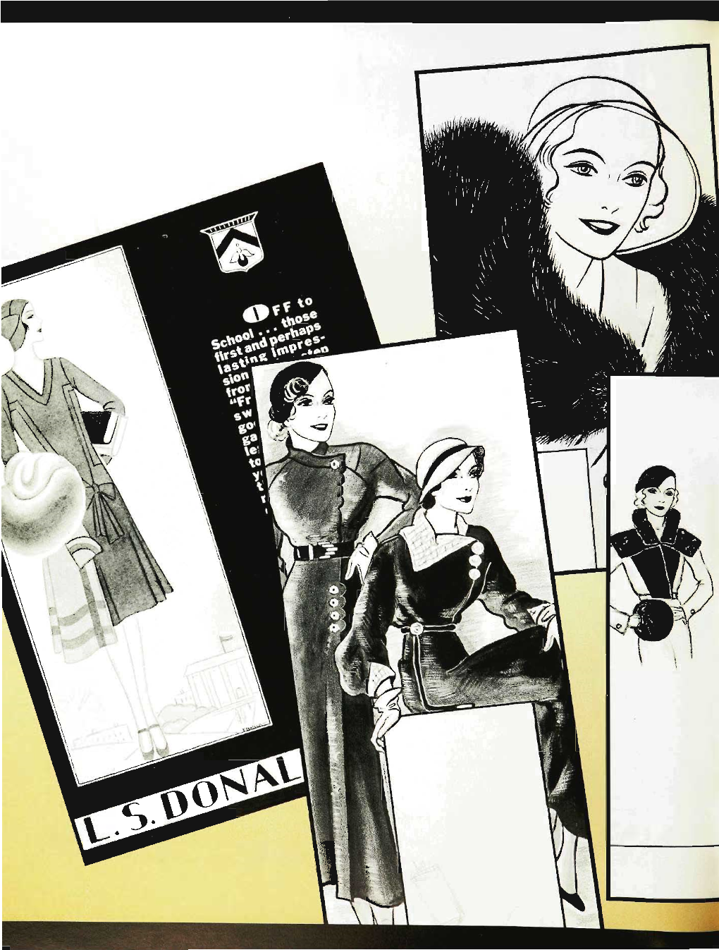 Florence Nelson Kennedy FASHION ILLUSTRATOR