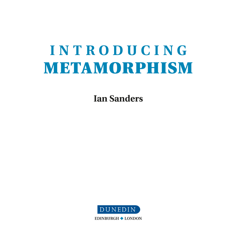 Metamorphism