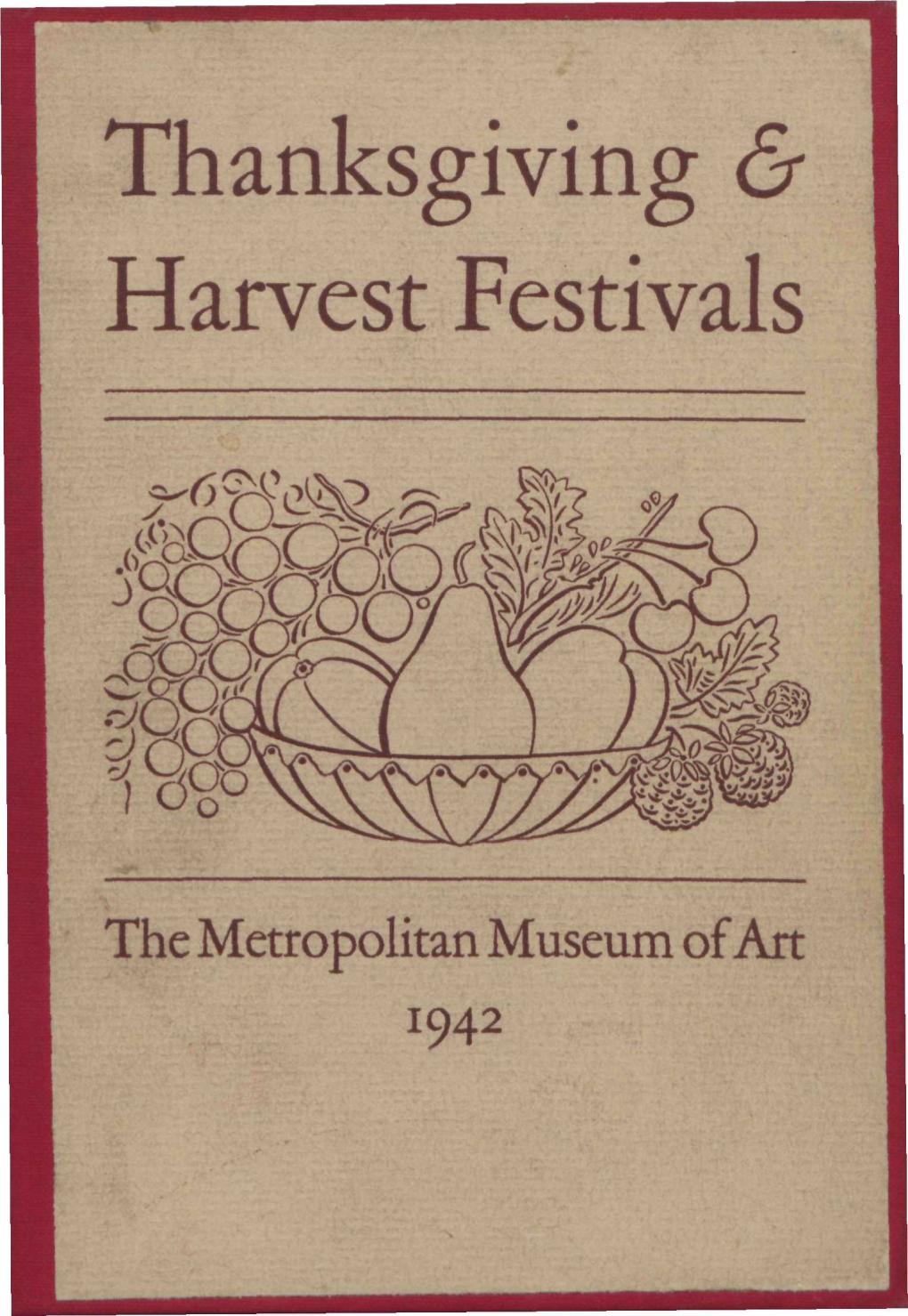 Thanksgiving & Harvest Festivals