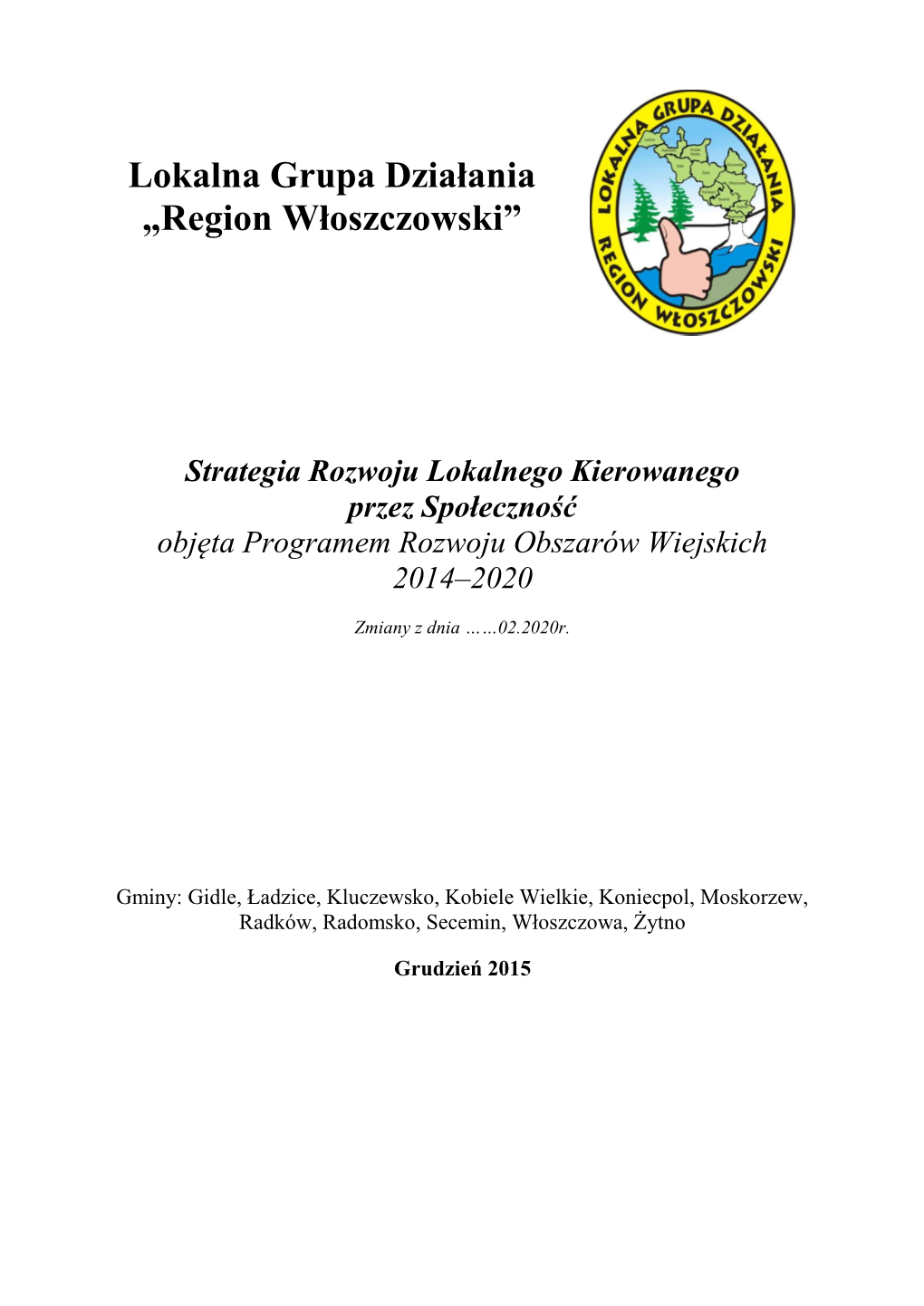 Lokalna Grupa Działania „Region Włoszczowski”