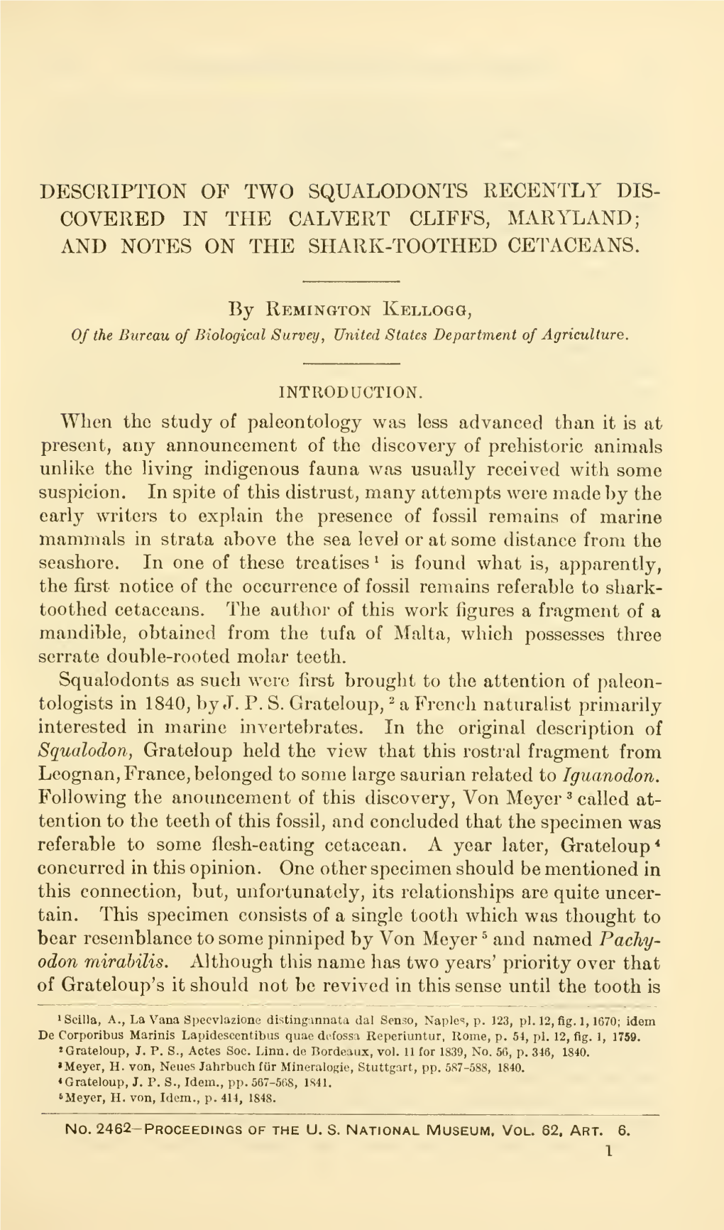 Proceedings of the United States National Museum