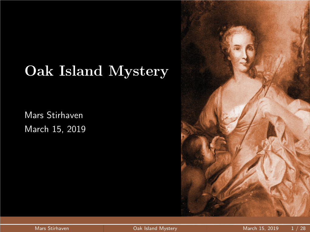 Oak Island Mystery