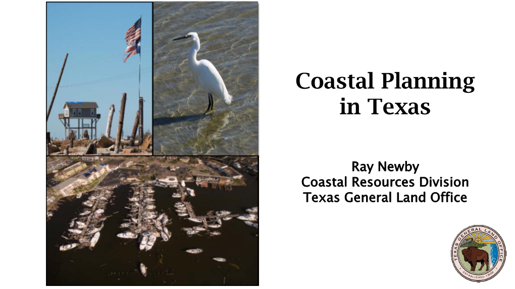 Coastal Planning in Texas