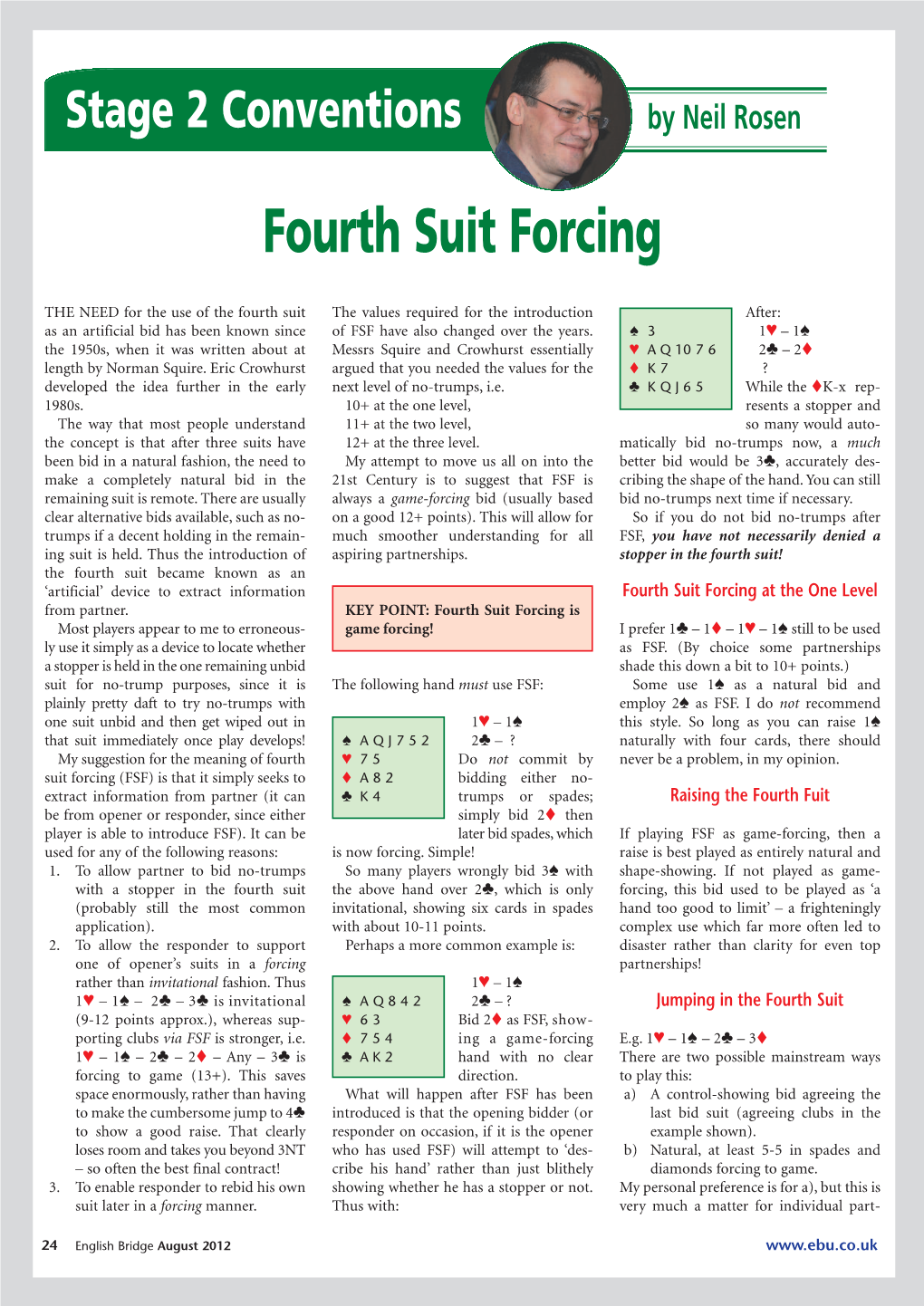 Fourth Suit Forcing