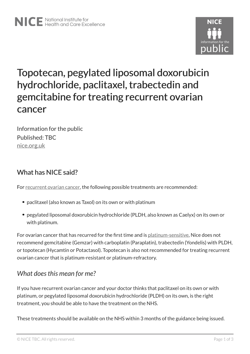 Topotecan, Pegylated Liposomal Doxorubicin Hydrochloride, Paclitaxel, Trabectedin and Gemcitabine for Treating Recurrent Ovarian Cancer