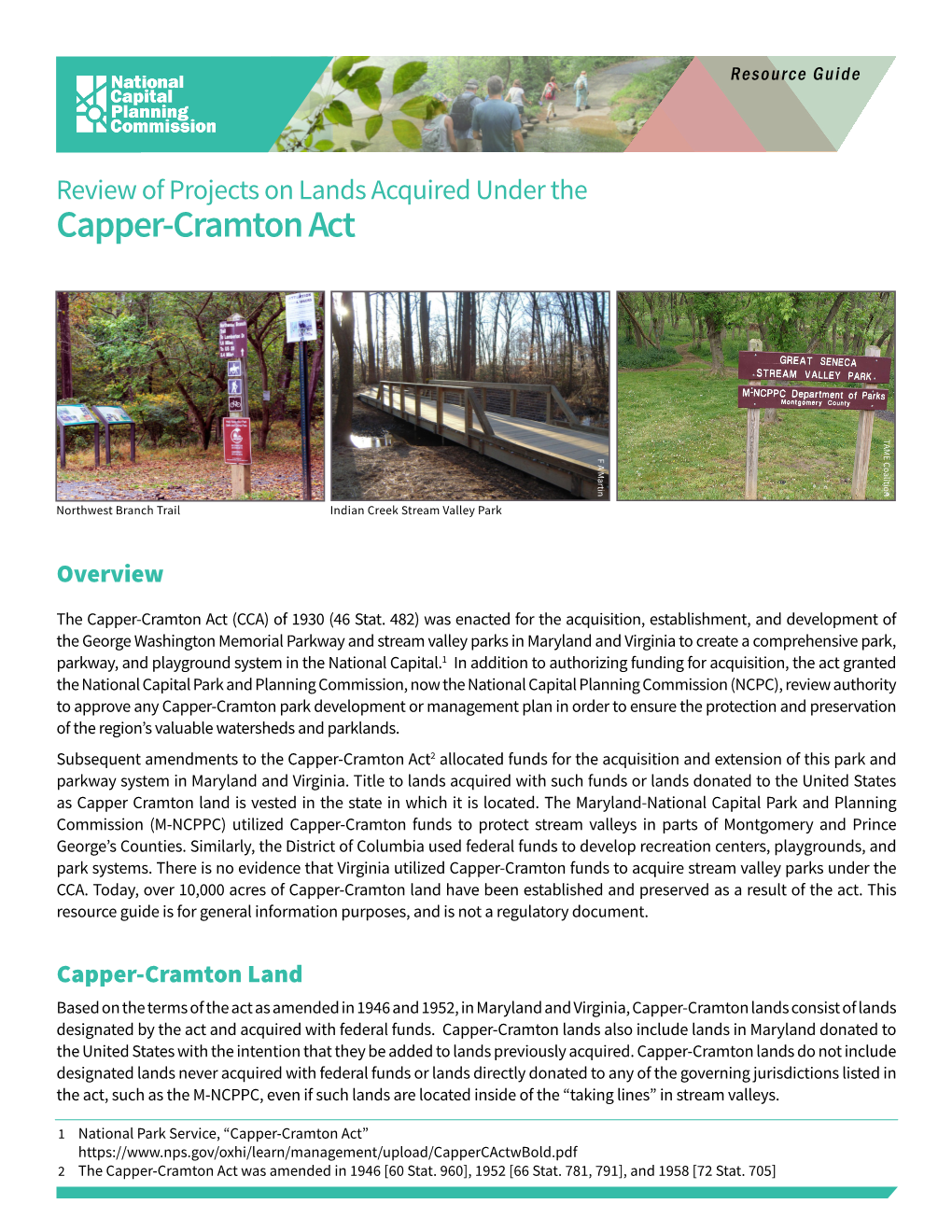 Capper-Cramton Resource Guide 2019