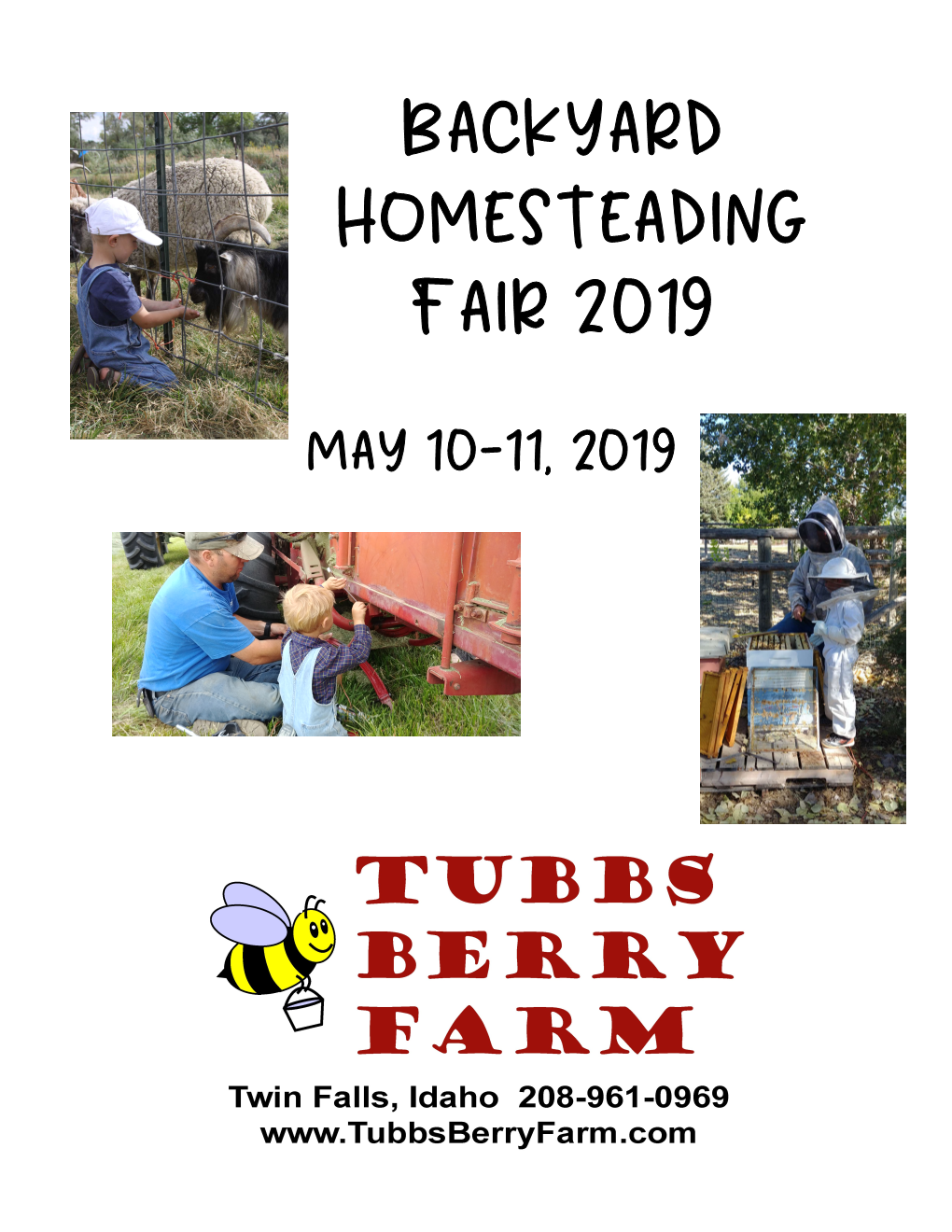 Backyard Homesteading Fair 2019