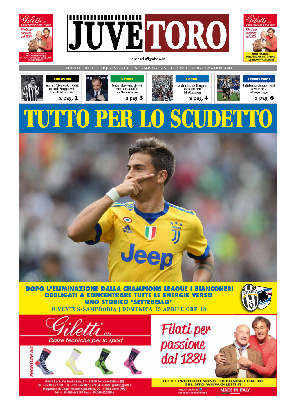 JUVETORO N. 18