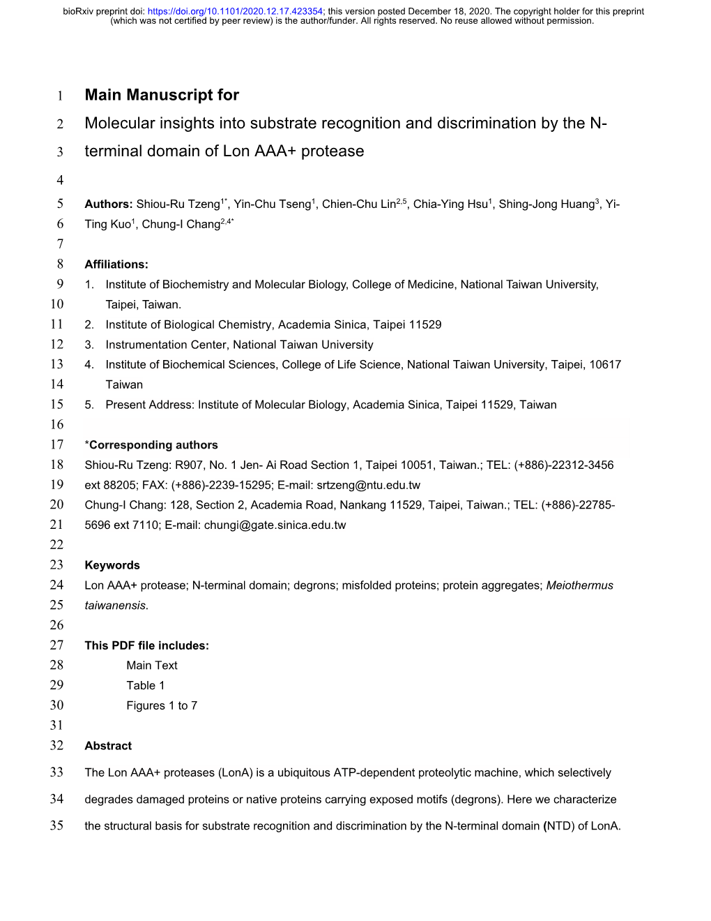 Molecular Insights Into Substrate Recognition and Discrimination By