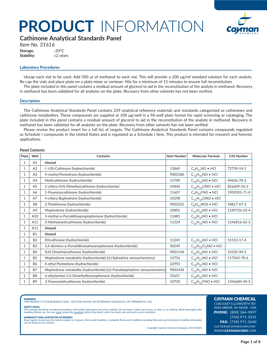 Download Product Insert