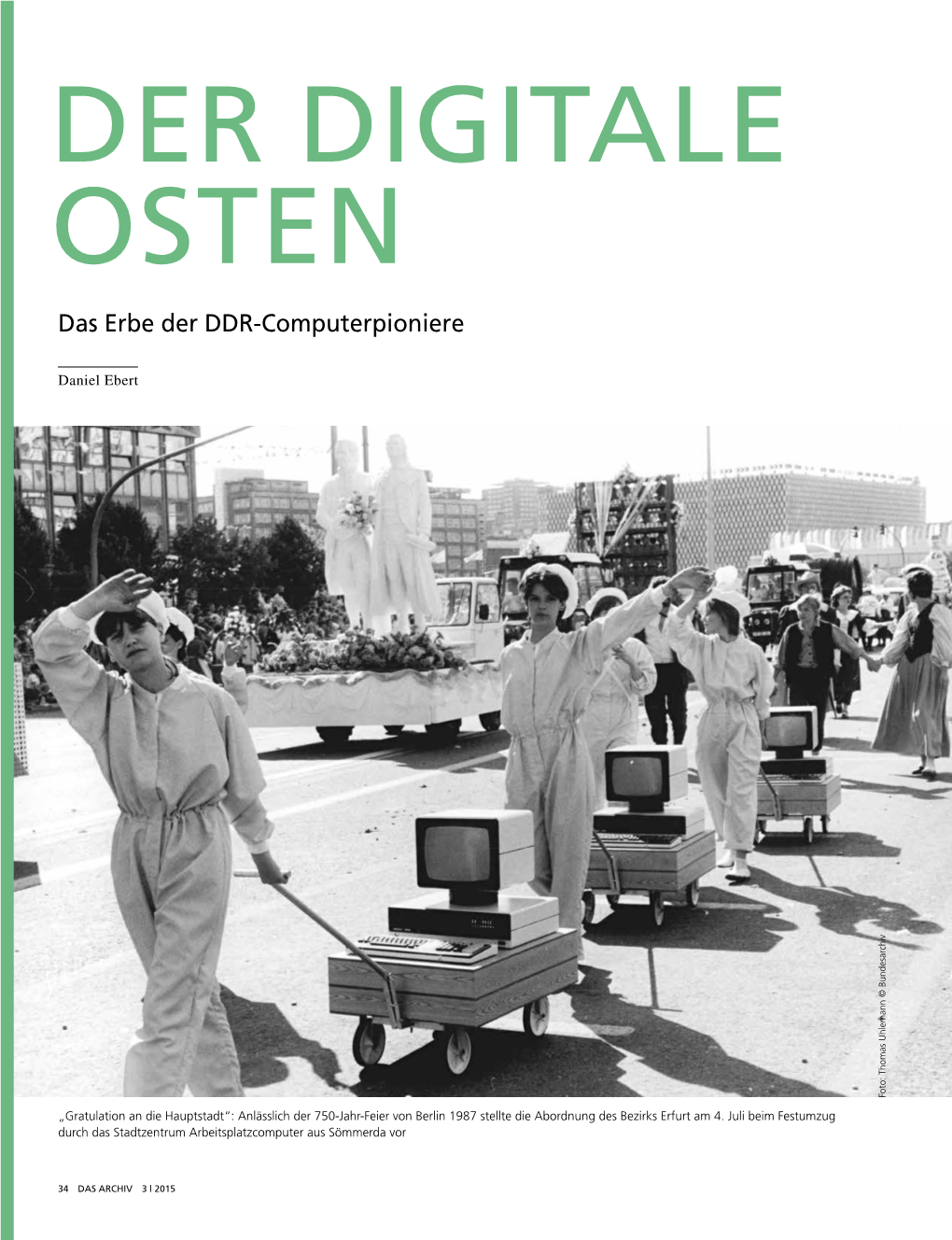 Das Erbe Der DDR-Computerpioniere