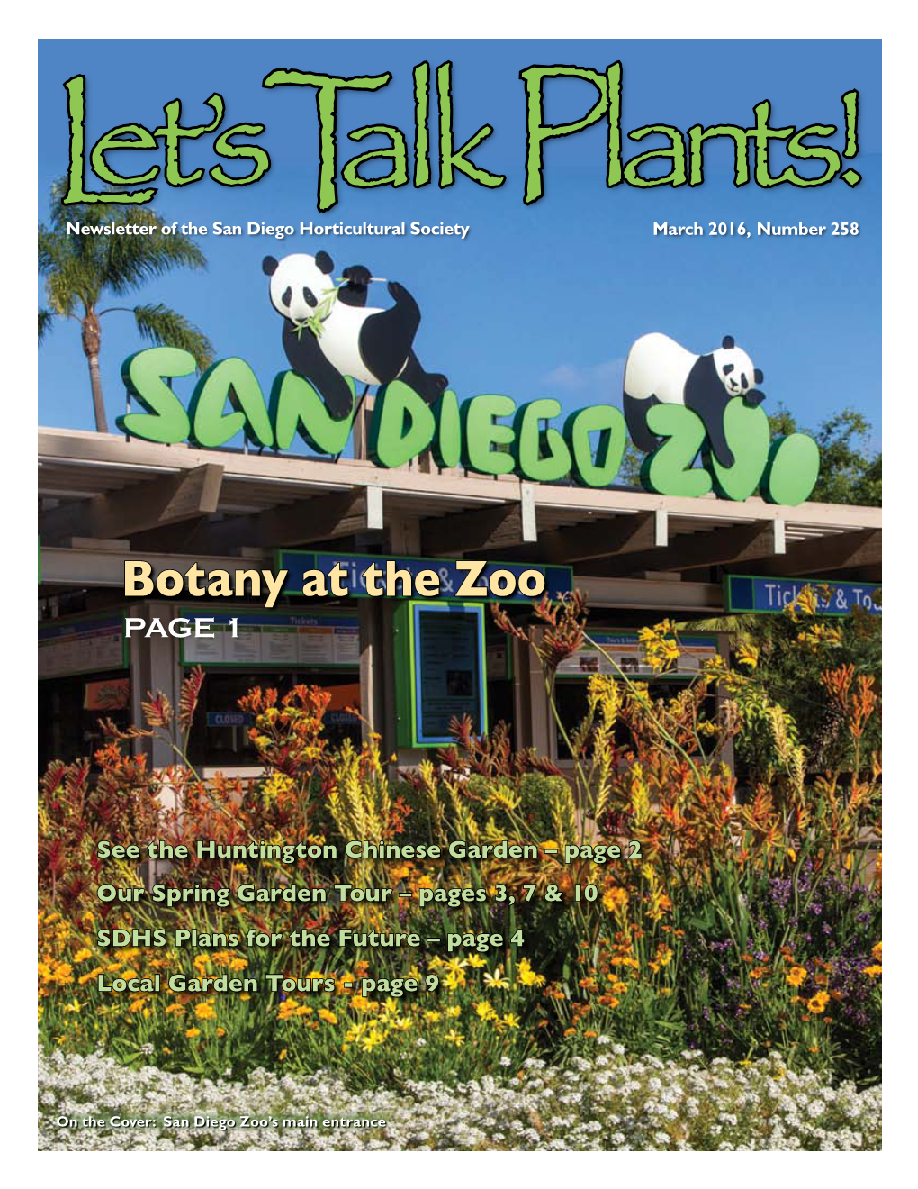 Botany at the Zoo Page 1