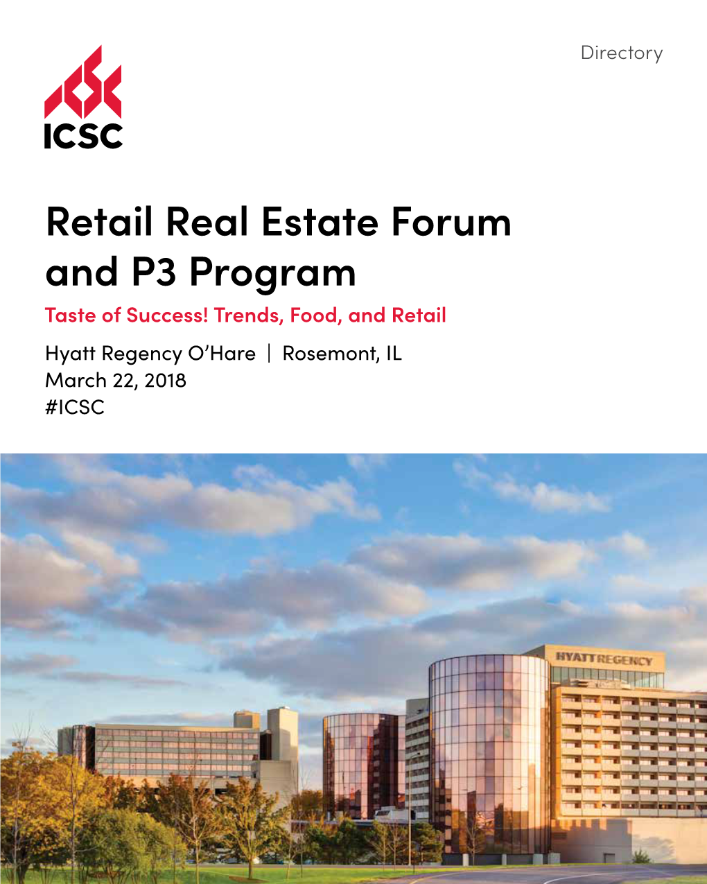 Retail Real Estate Forum and P3 Program