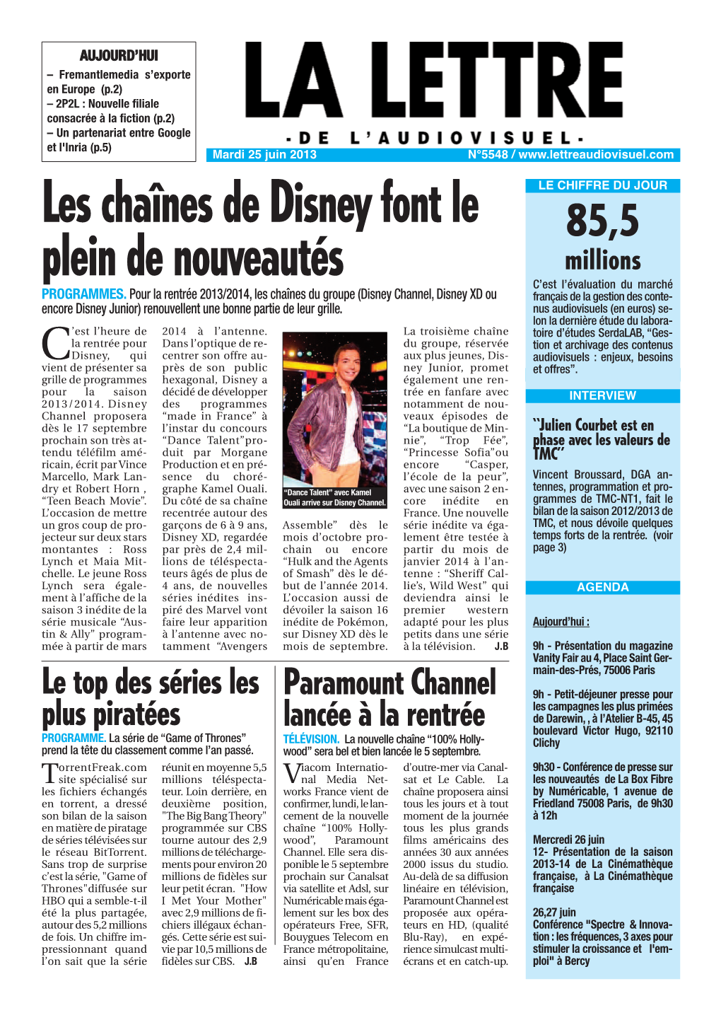 Les Chaînes De Disney Font Le Plein De Nouveautés