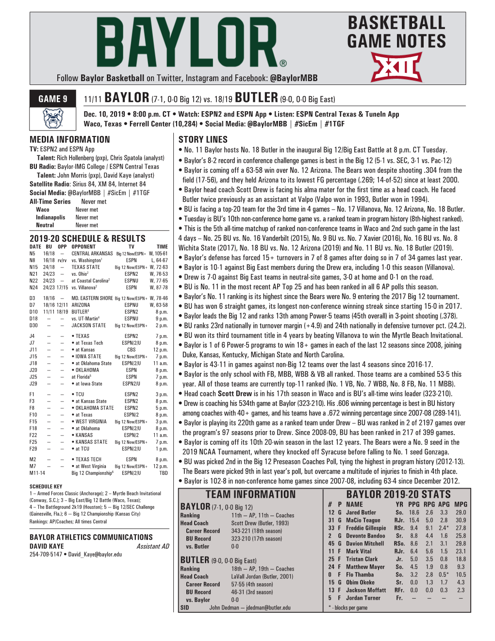 Basketball Game Notes Basketballgame 1 — Oral Roberts Game Notes