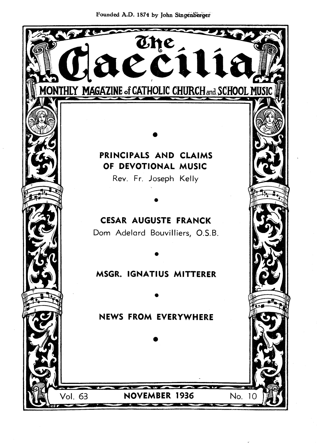 Caecilia V63n10 1936 11.Pdf