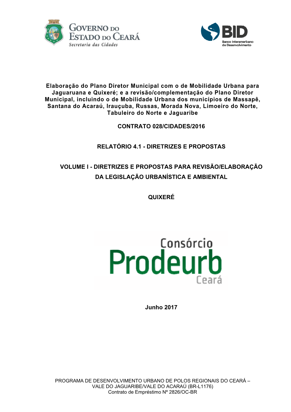 Elaboração Do Plano Diretor Municipal Com O De Mobilidade