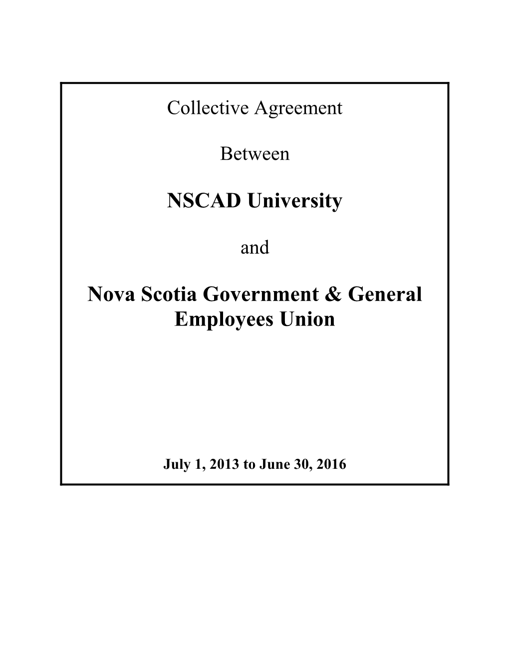 Nova Scotia Government & General Employees Union