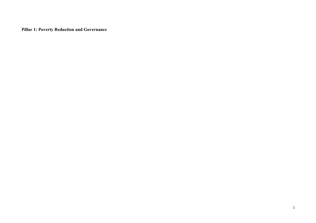 Table 1: UNDAF Results Matrix Clean Water (One Table for Each UNDAF Outcome)