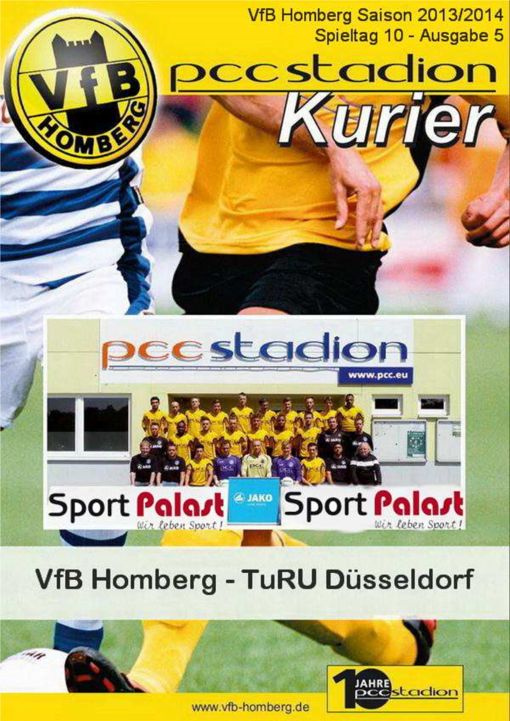 Vfb Homberg Kurier 20132014 05 Hp.Pub