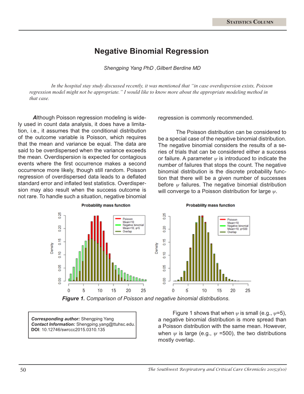 Negative Binomial Regression