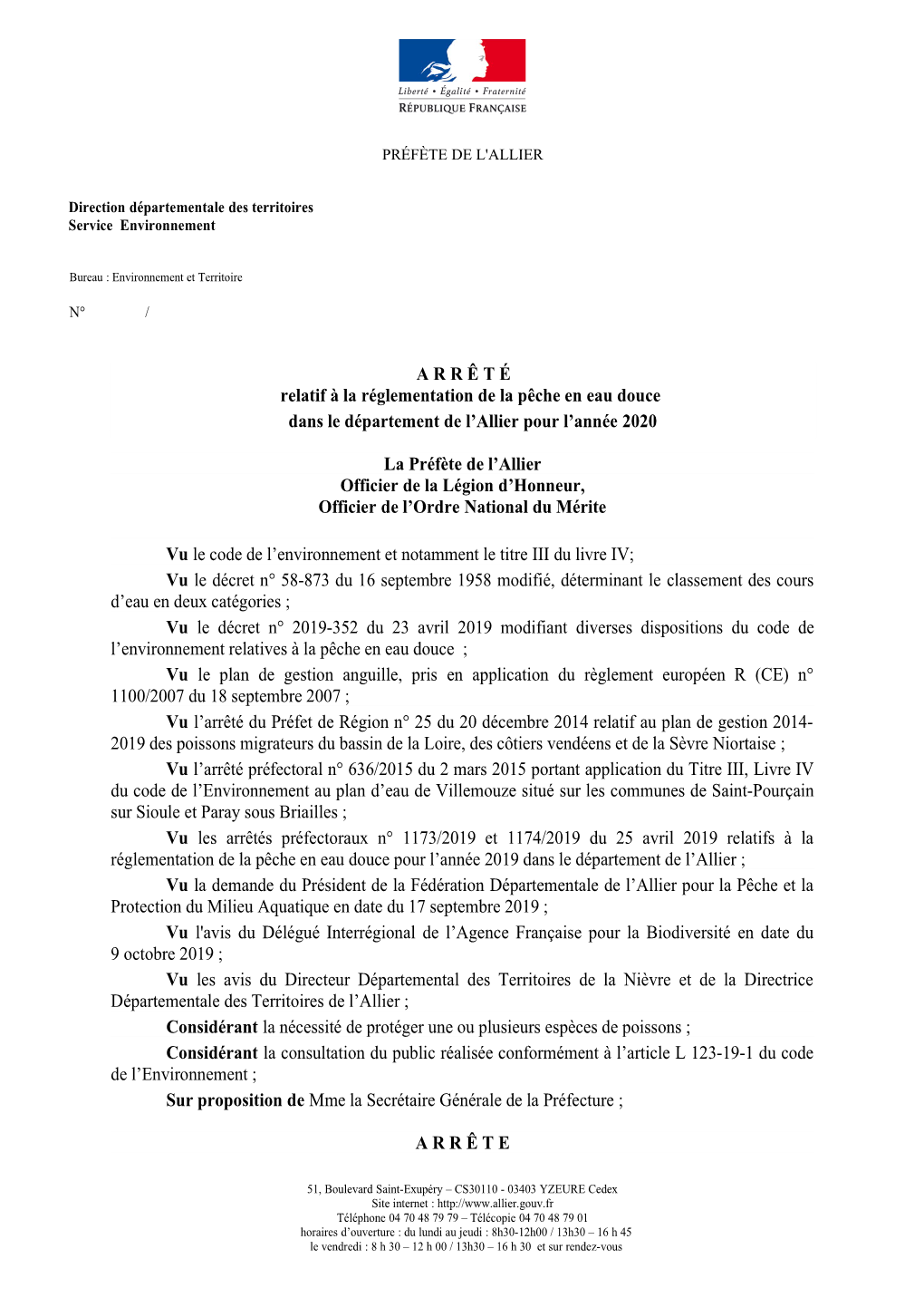 Arr Reglementation Peche 2020.Pdf