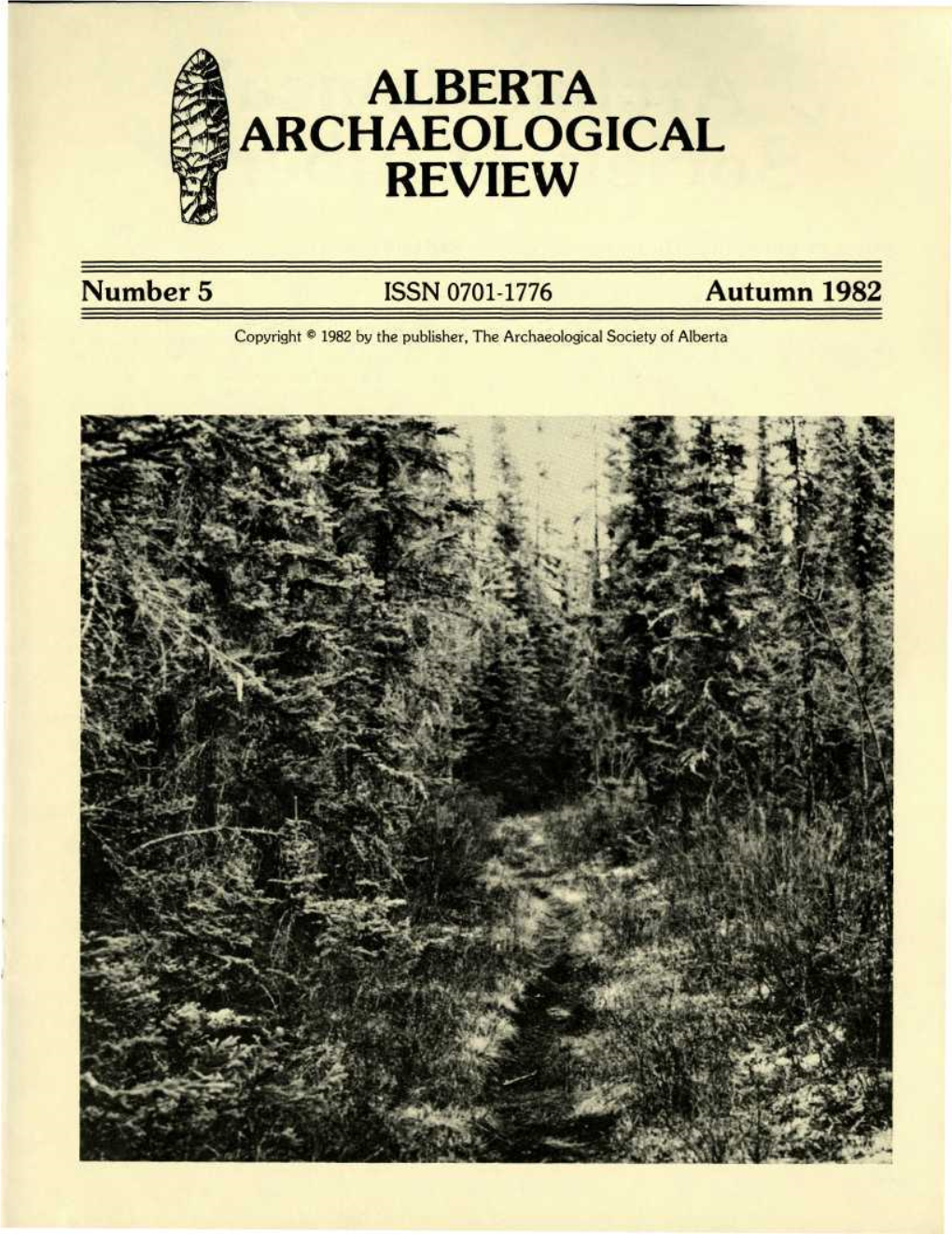 Alberta Archaeological Review