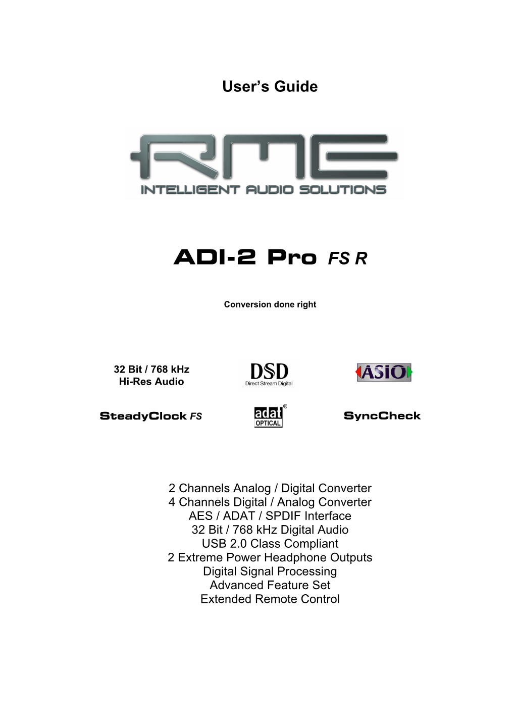 ADI-2 Pro FS R