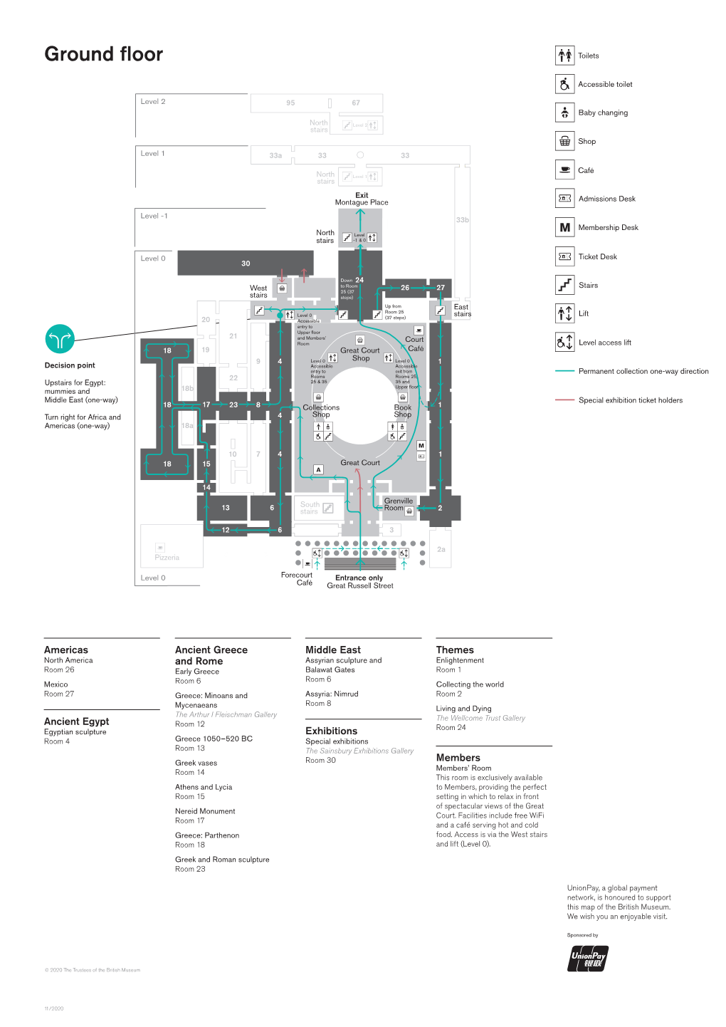 British Museum Map December 2020