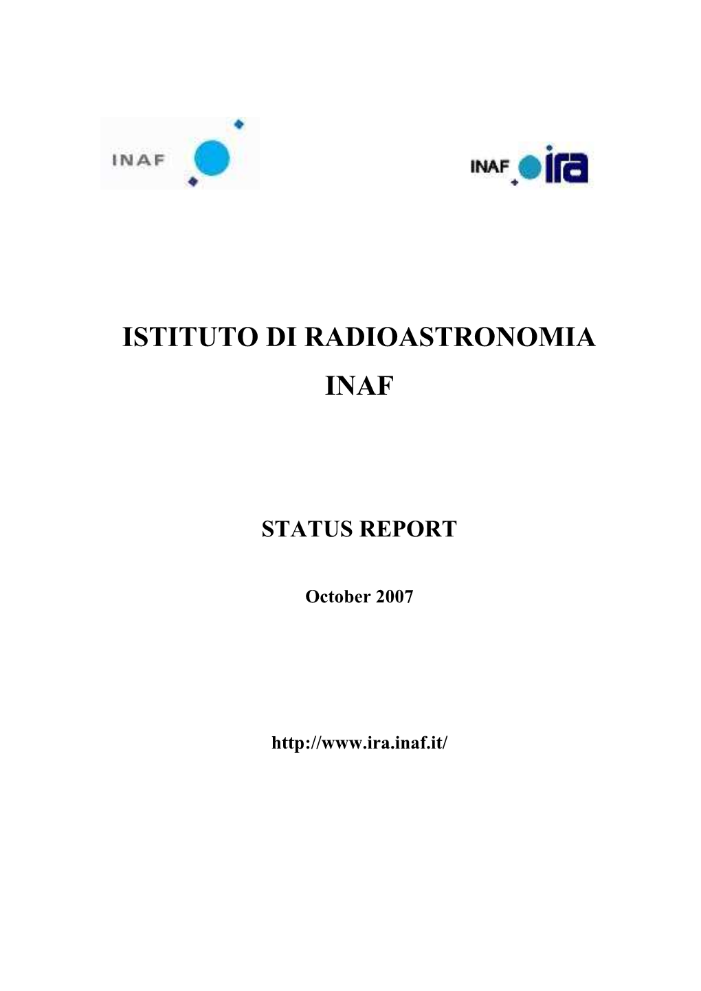 Istituto Di Radioastronomia Inaf