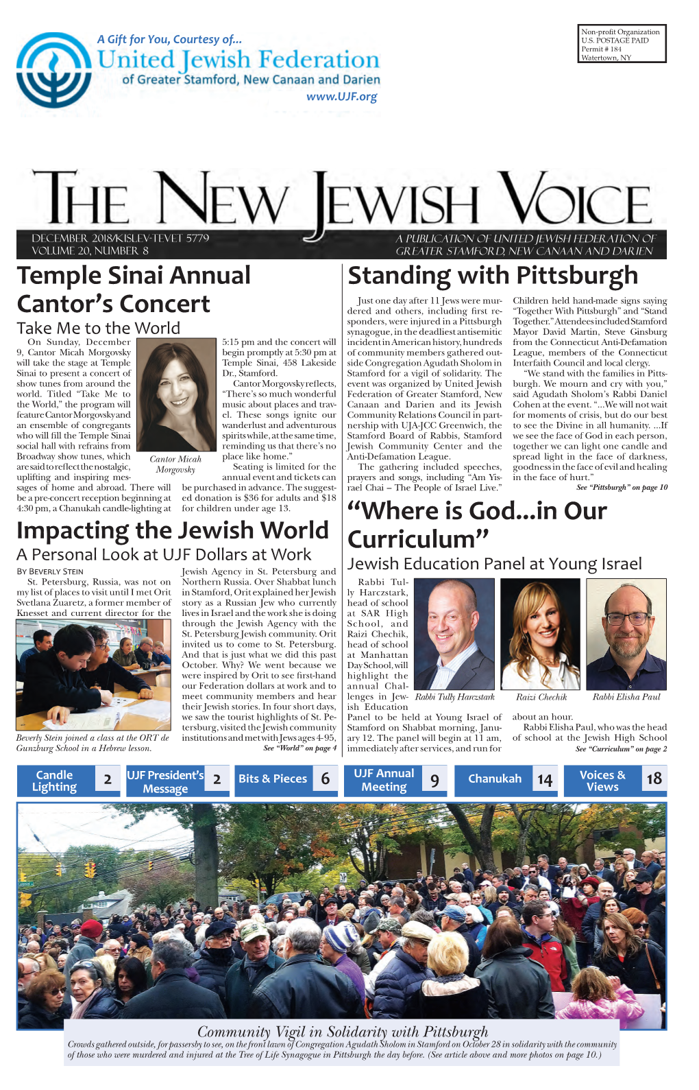 The New Jewish Voice December 2018