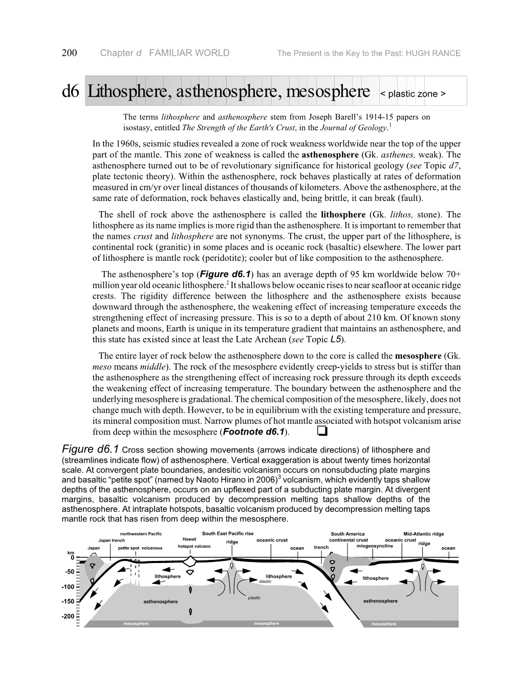 D6 Lithosphere, Asthenosphere, Mesosphere