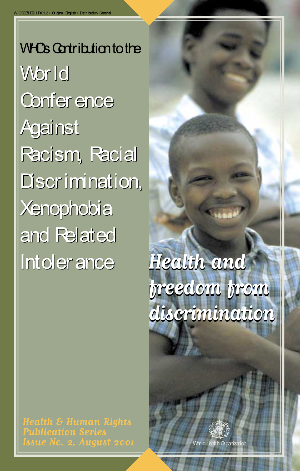 World Conference Against Racism, Racial Discrimination, Xenophobia