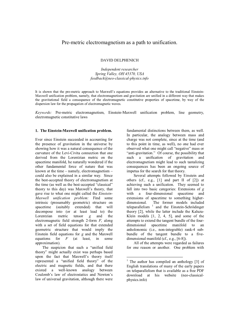 PMEM and Unification