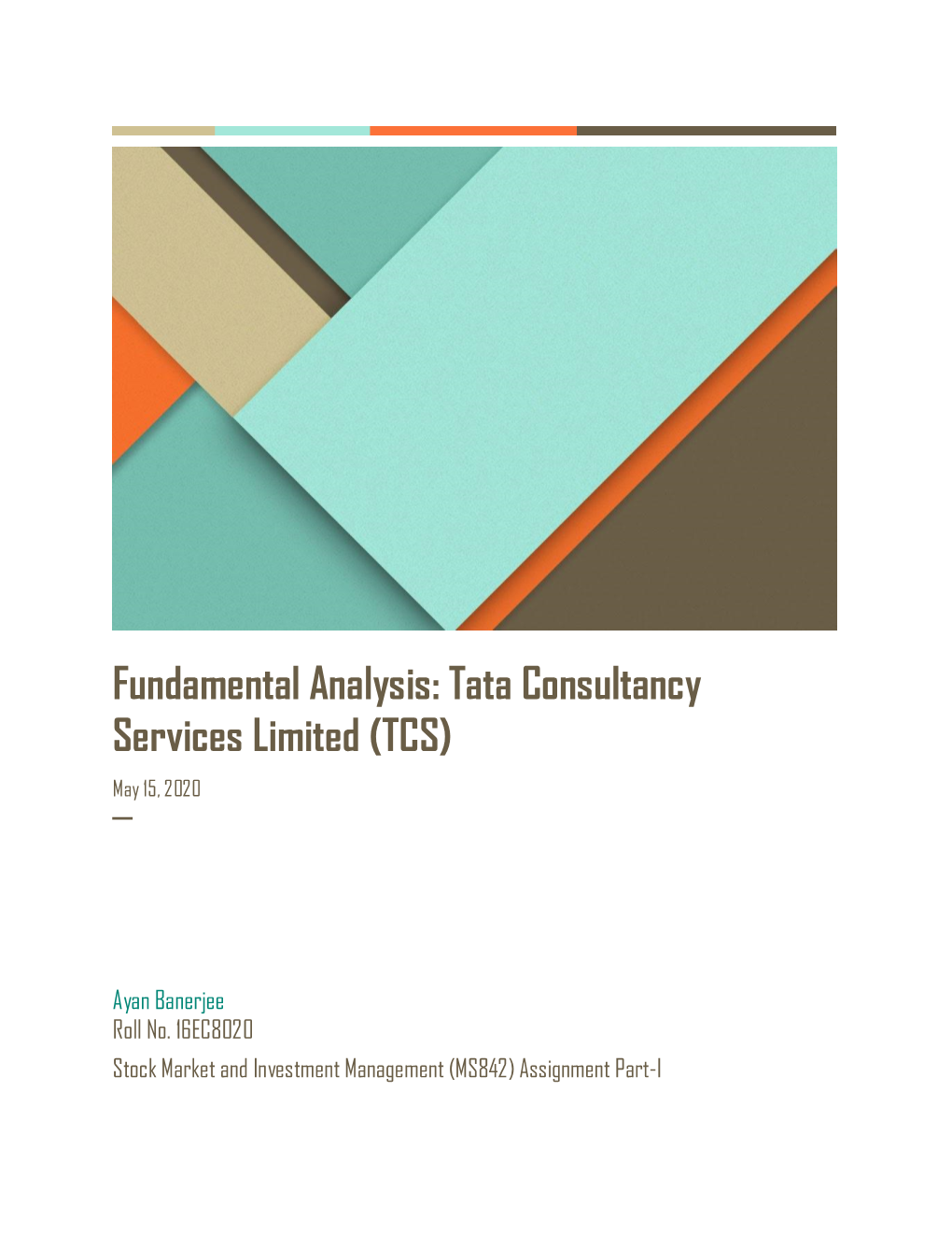 Fundamental Analysis: Tata Consultancy Services Limited (TCS)