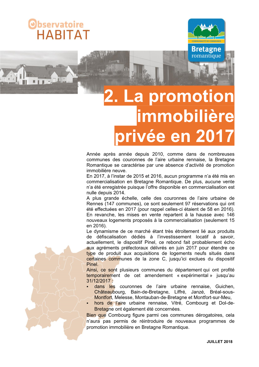 2. La Promotion Immobilière Privée En 2017