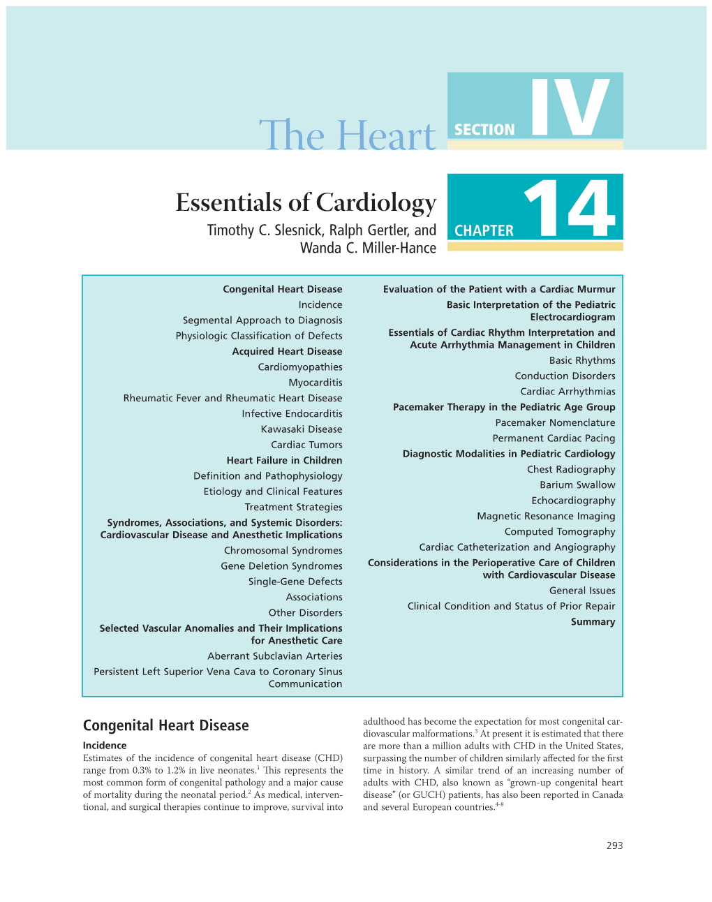 Essentials of Cardiology Timothy C