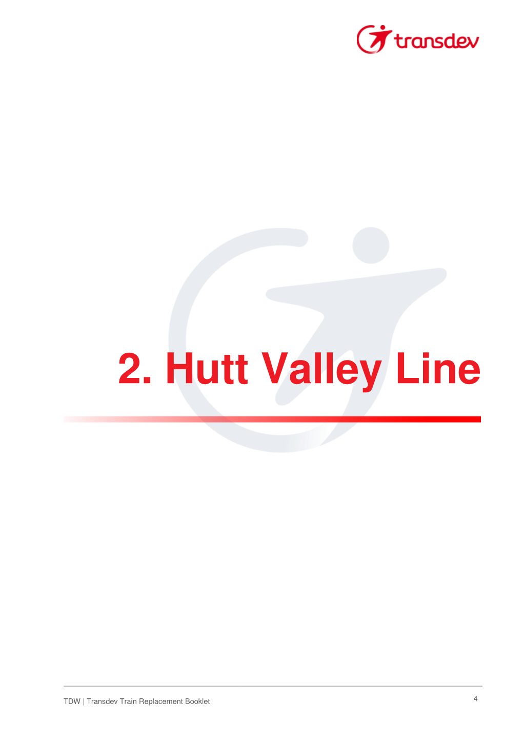 2. Hutt Valley Line