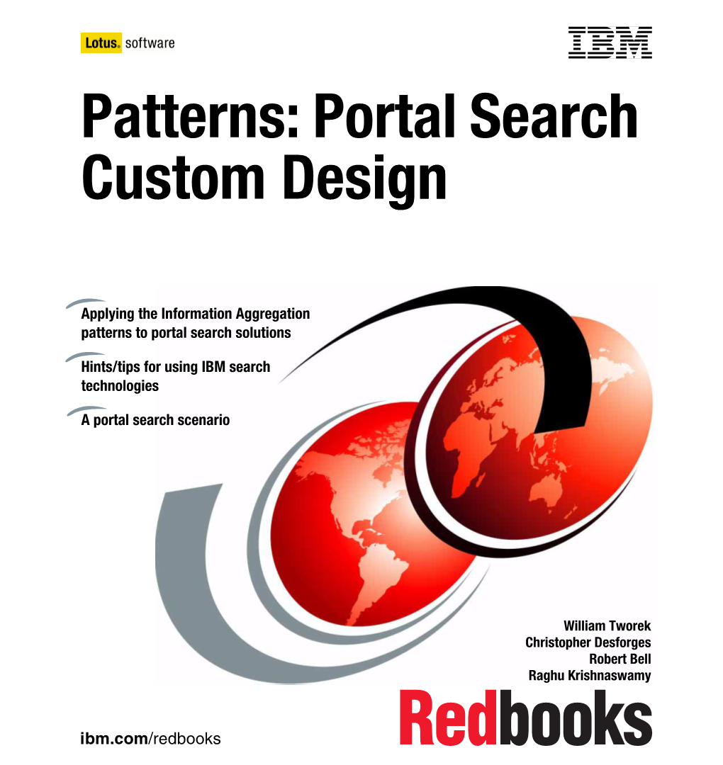 Portal Search Custom Design