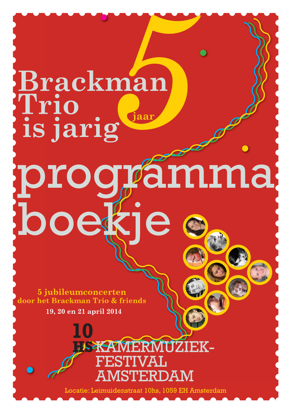 Brackman Trio Is Jarig5jaar Programma Boekje
