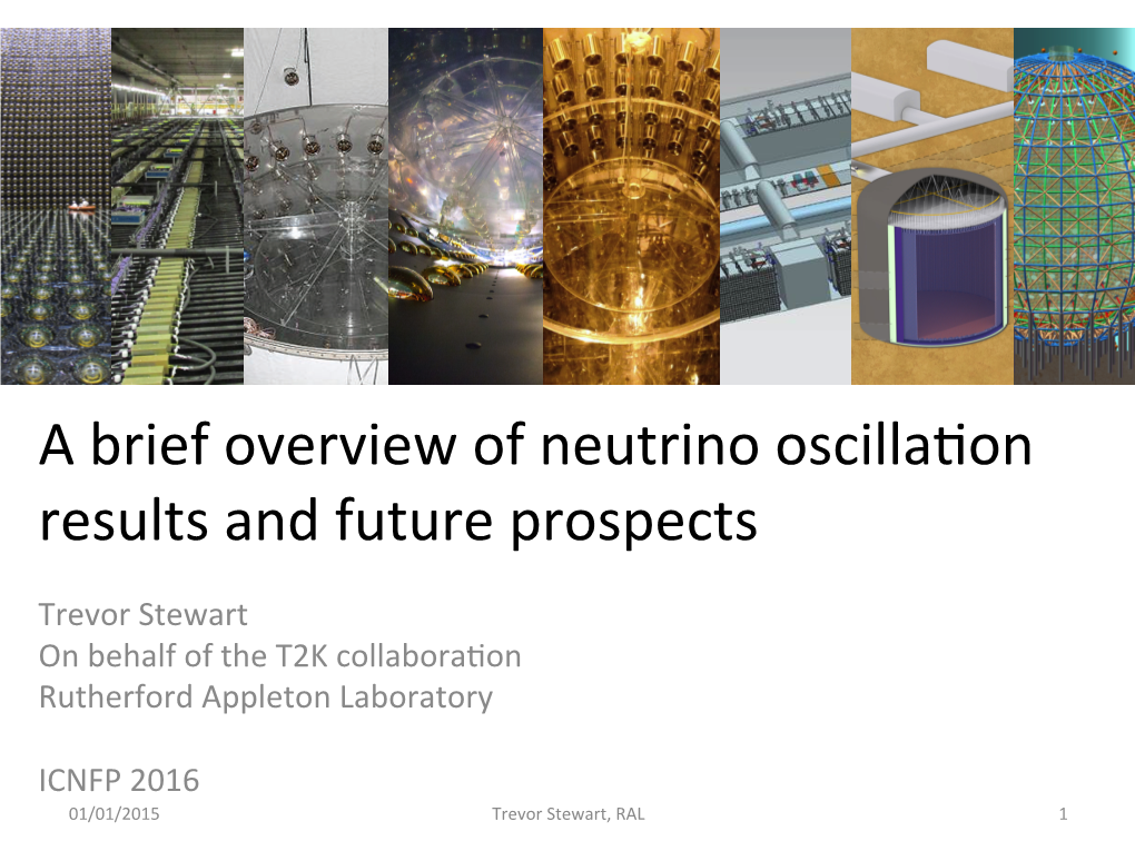 A Brief Overview of Neutrino Oscillabon Results and Future Prospects