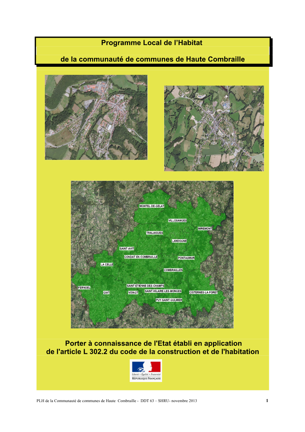 Programme Local De L'habitat De La