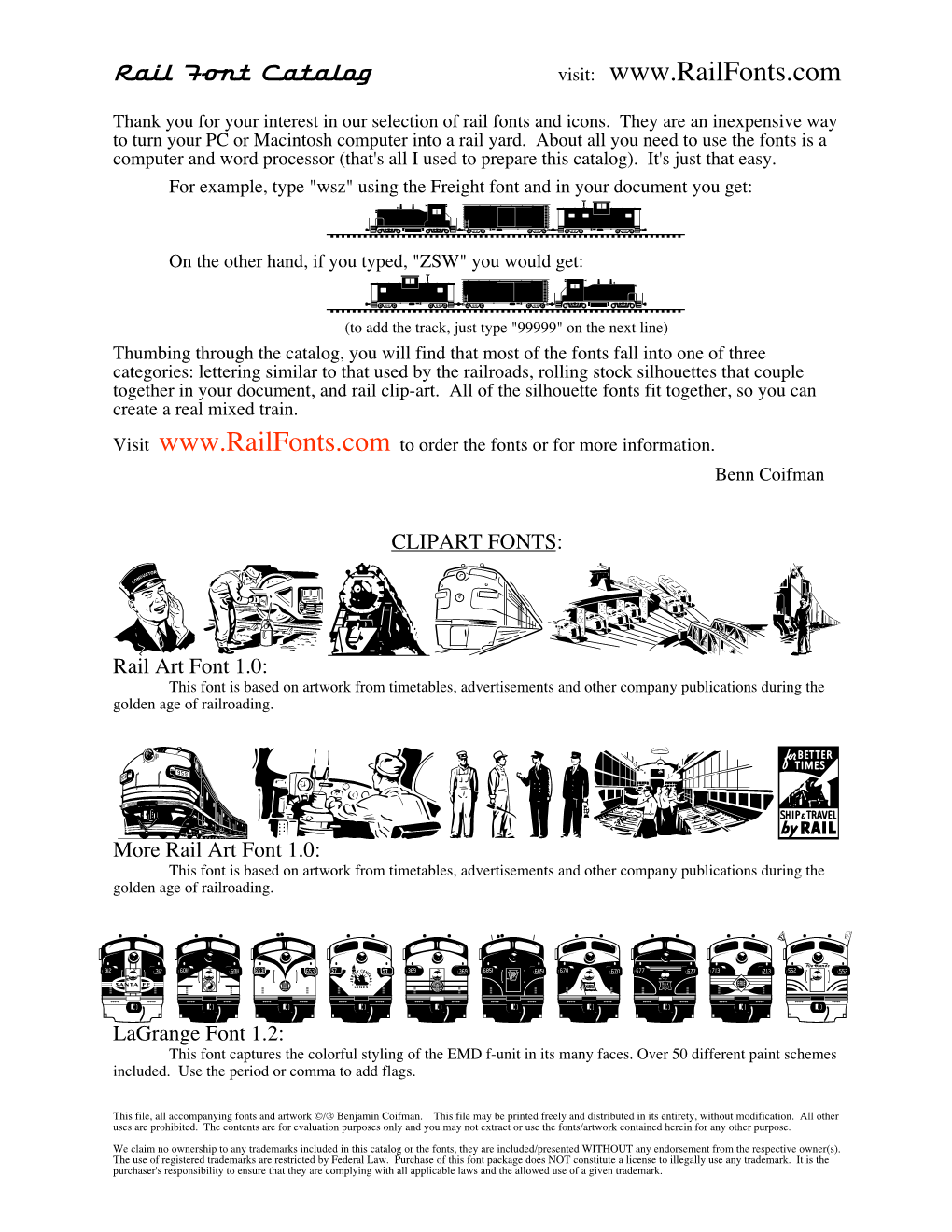 Rail Fmnt Catalog Visit