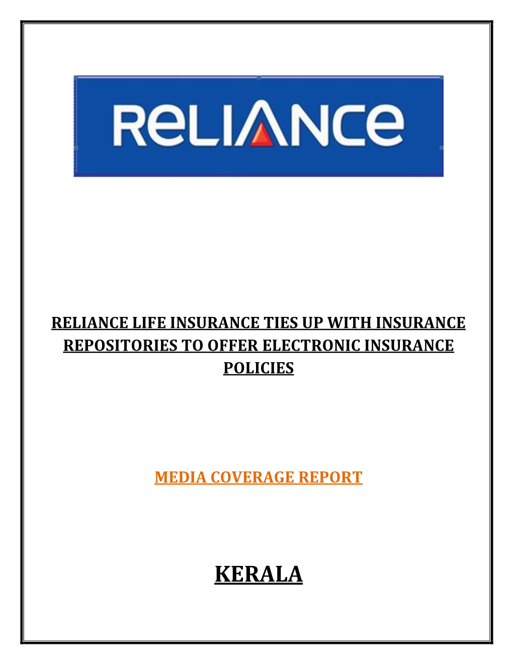 RLI-Electronic Insurance Coverage Report-Kerala