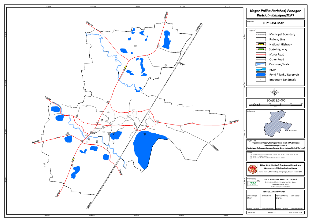 Nagar Palika Parishad, Panagar District