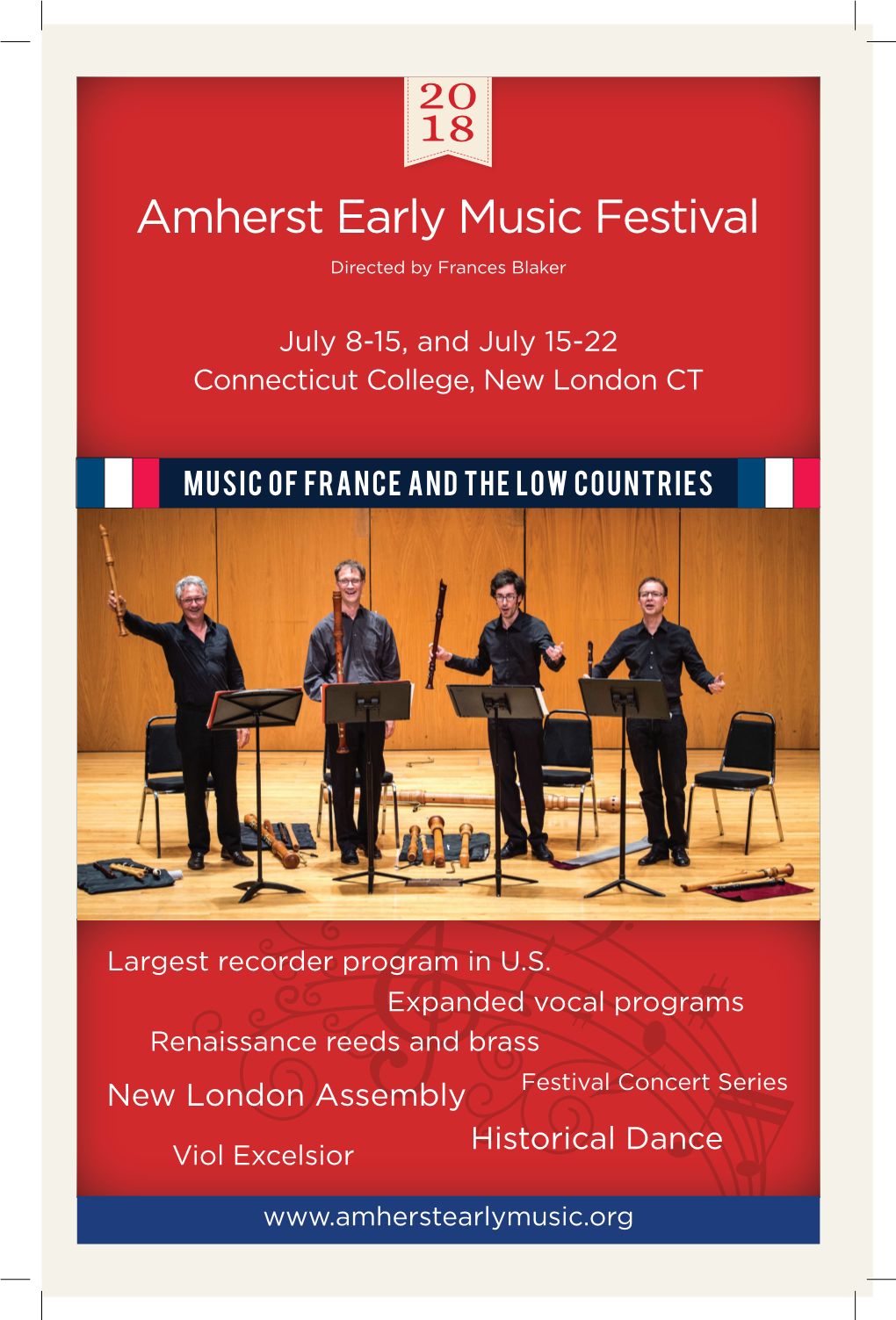 Amherst Early Music Festival Directed by Frances Blaker